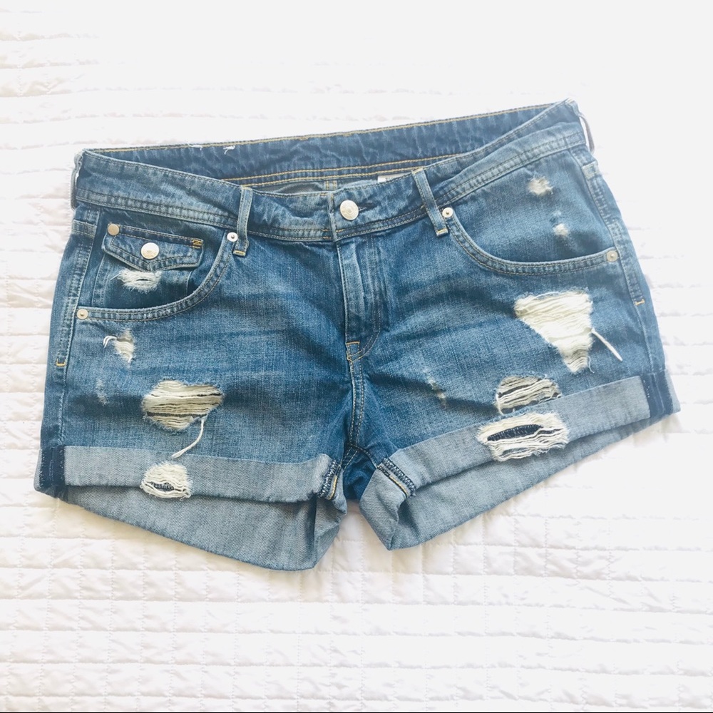 H&M Denim Regular Waist Shorts